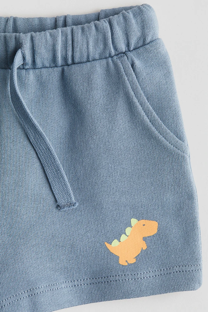 Printed Sweatshorts