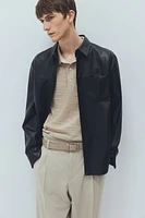 Regular Fit Fine-Knit Polo Shirt