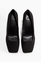 Square-Toe Pumps