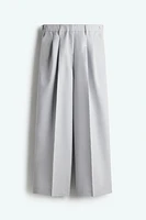 Wool-Blend Suit Pants