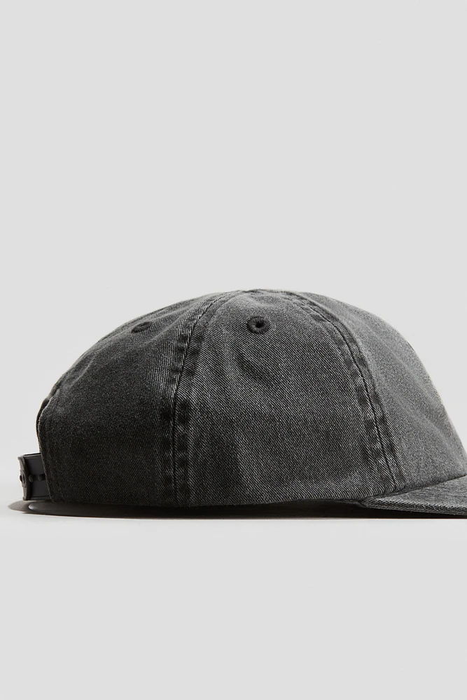 Motif-Detail Cotton Cap