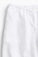 Linen-blend Pants