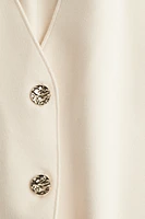 Batwing-Sleeved Cardigan
