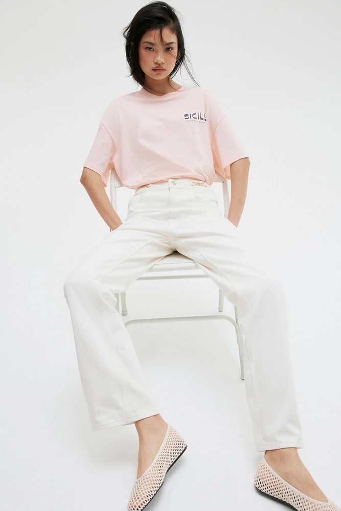 Straight Ultra High Jeans