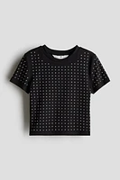 Embellished top