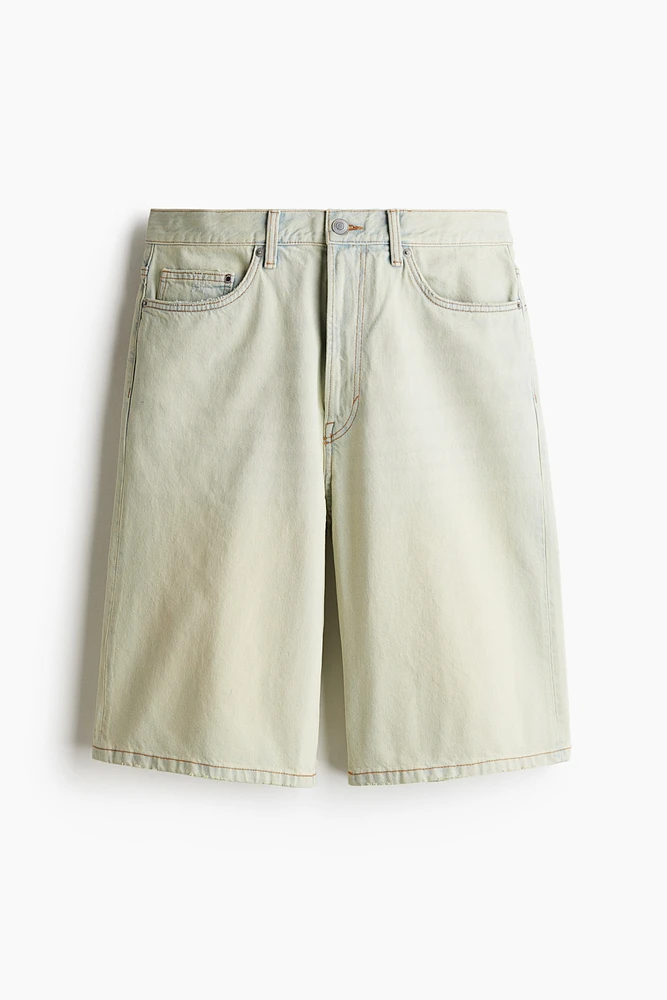Baggy Denim Shorts