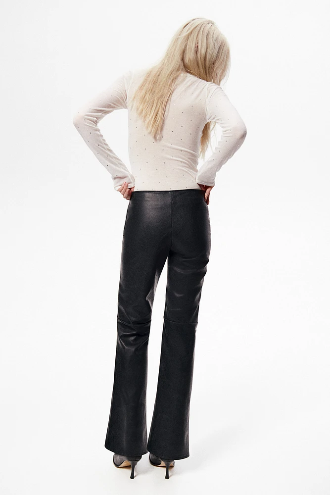 Coated Pants