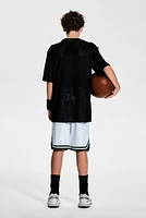 Printed Mesh Sports Shirt with DryMove™