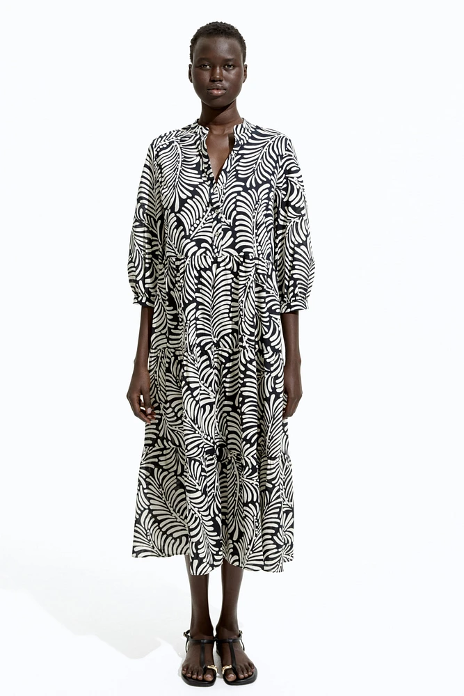 Tiered Midi Dress