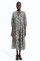Tiered Midi Dress