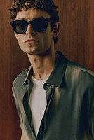 Regular-Fit Modal-Blend Resort Shirt