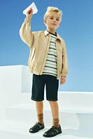 Loose-Fit Twill Jacket