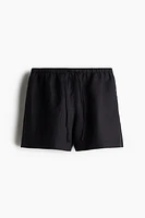 Linen Drawstring Shorts