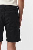Regular-Fit Twill Shorts