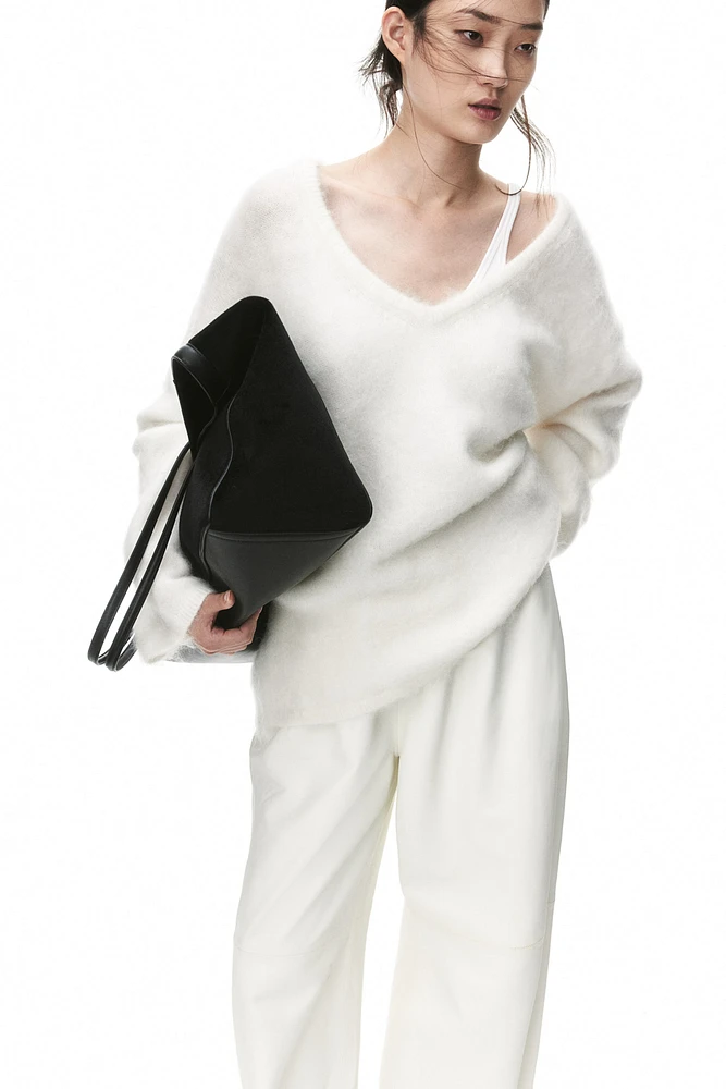 Oversized Mohair-Blend Sweater