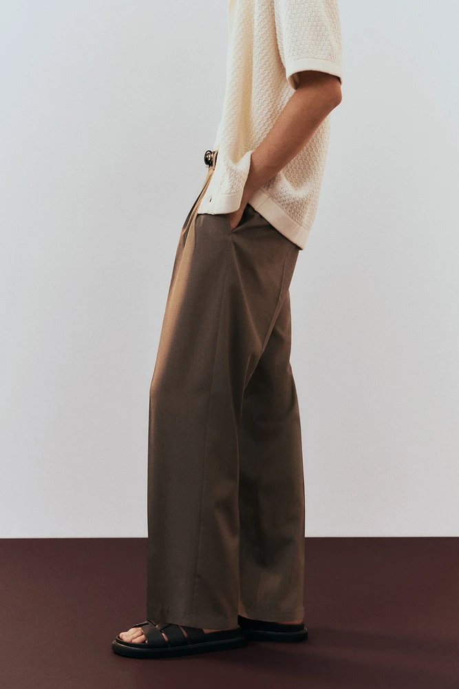 Regular-Fit Suit Pants