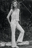 Flared Low Jeans