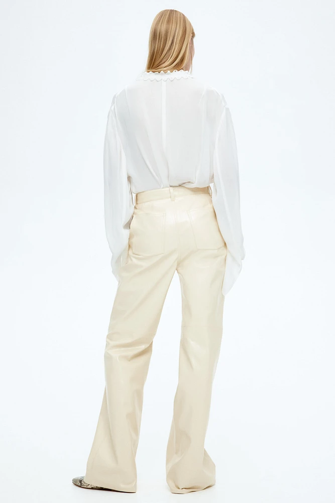 Coated Pants