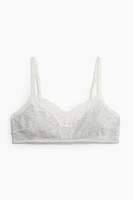 Soft-Cup Cotton Bra