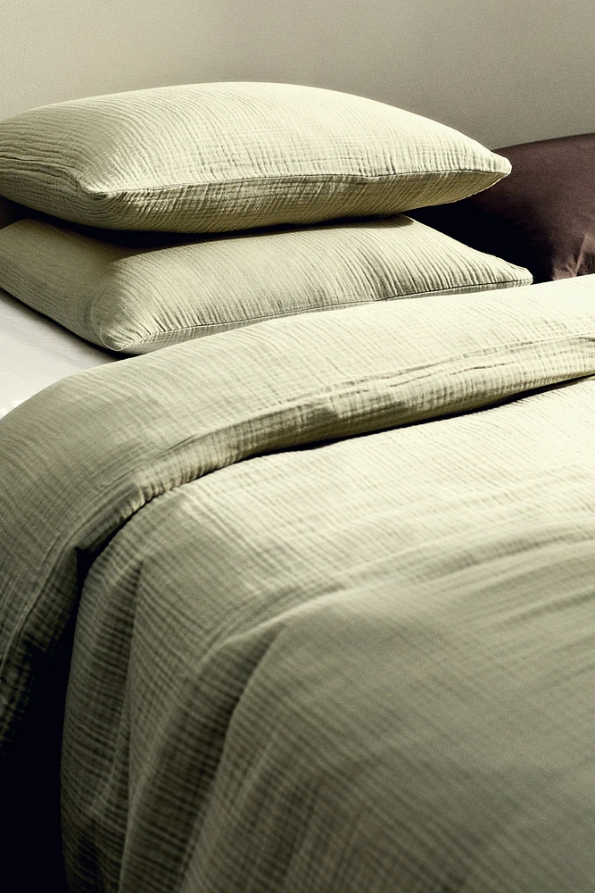 Muslin King/Queen Duvet Cover Set