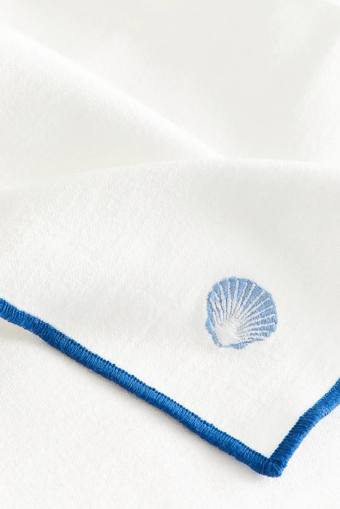 4-pack Embroidered Napkins