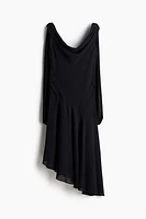 Cowl-Neck Dress