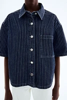 Oversized Denim Shirt