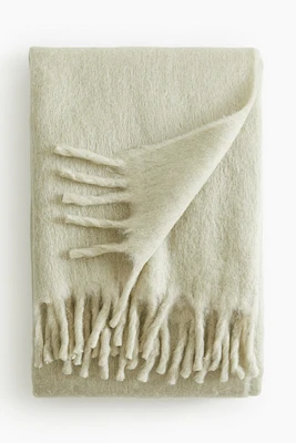 Wool-blend Throw