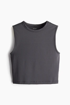 Cropped Sports Tank Top with DryMove™