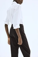 Strap-Detail Pants
