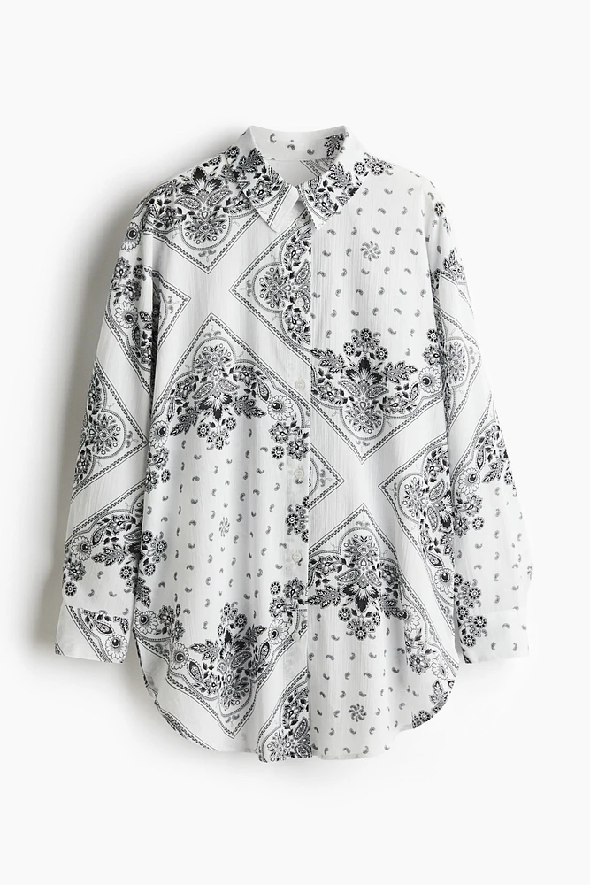 Crinkled Beach Shirt