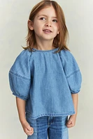 Blouse en denim