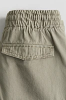 Twill Cargo Shorts