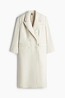 Double-breasted coat