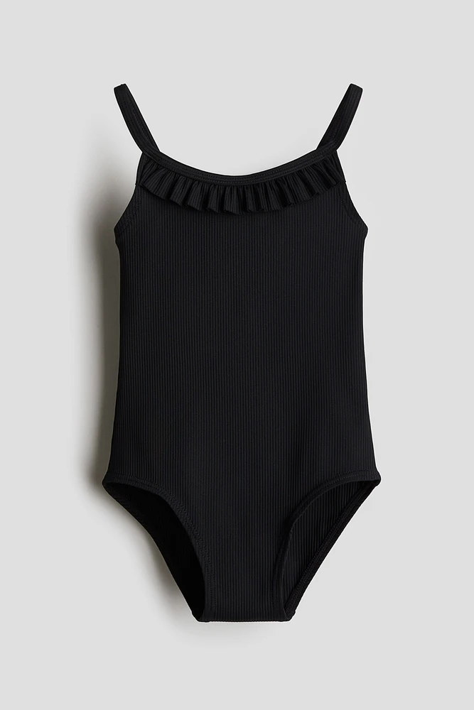 Ruffle-Trimmed Swimsuit