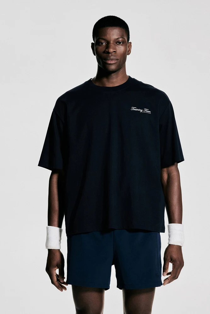 Boxy Sports T-Shirt with DryMove™