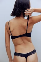 Padded Underwire Lace Bra