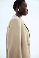 Linen-Blend Blazer
