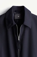 Regular Fit Short Twill Jacket