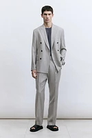 Regular-Fit Double-Breasted Jacket