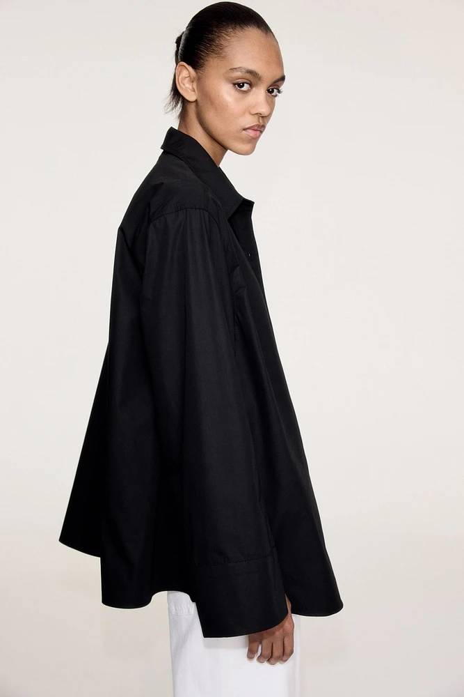 Slit-Cuff Shirt