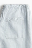 Denim Drawstring Pants