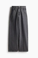 Curvy Fit Baggy High Jeans