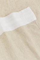 One-pack Long and Wide Lyocell-Blend Curtain Panel