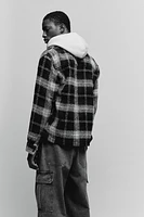 Regular Fit Overshirt with Zipper