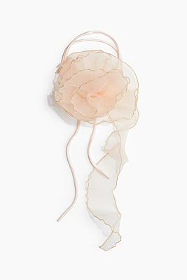 Appliquéd Wraparound Necklace