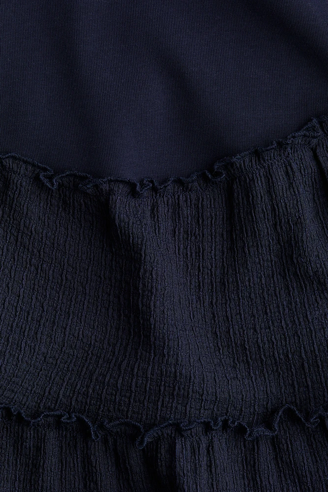 Textured Jersey Dress
