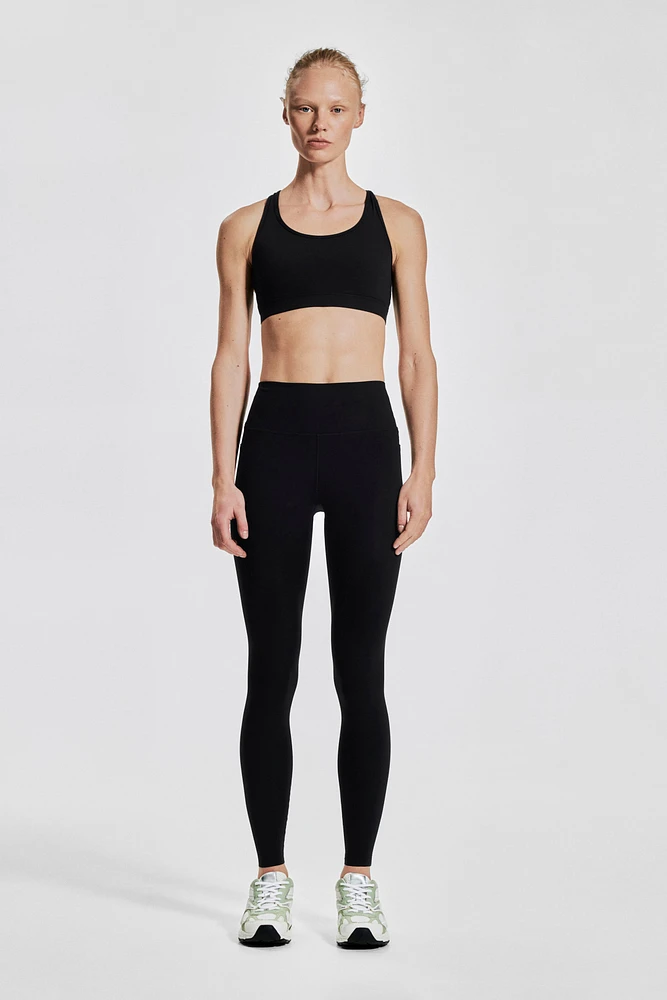 Pocket-Detail Sports Leggings with DryMove™
