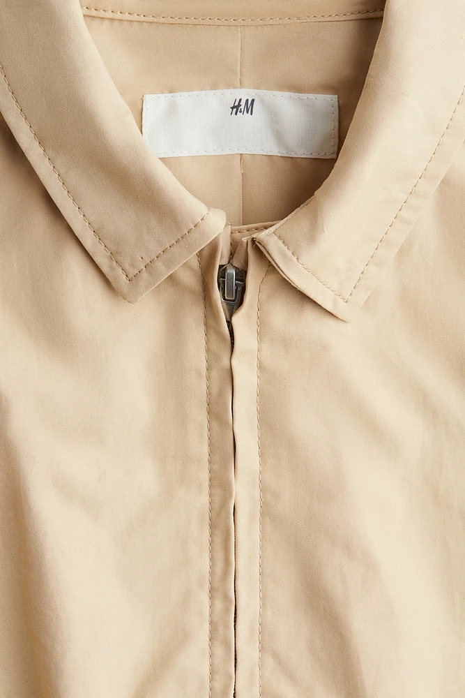 Loose-Fit Twill Jacket