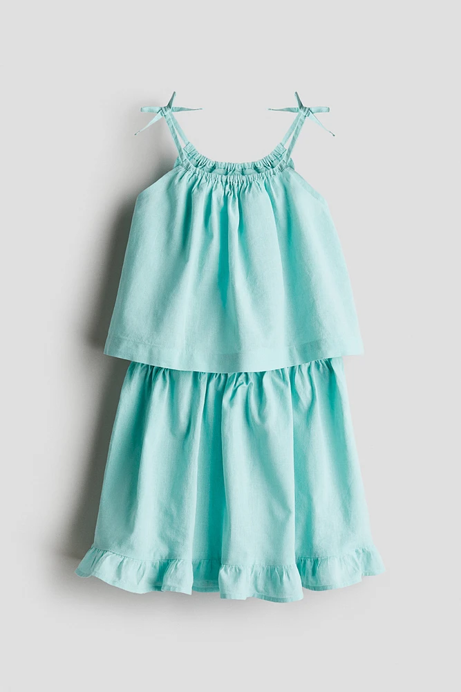 2-Piece Linen-Blend Set